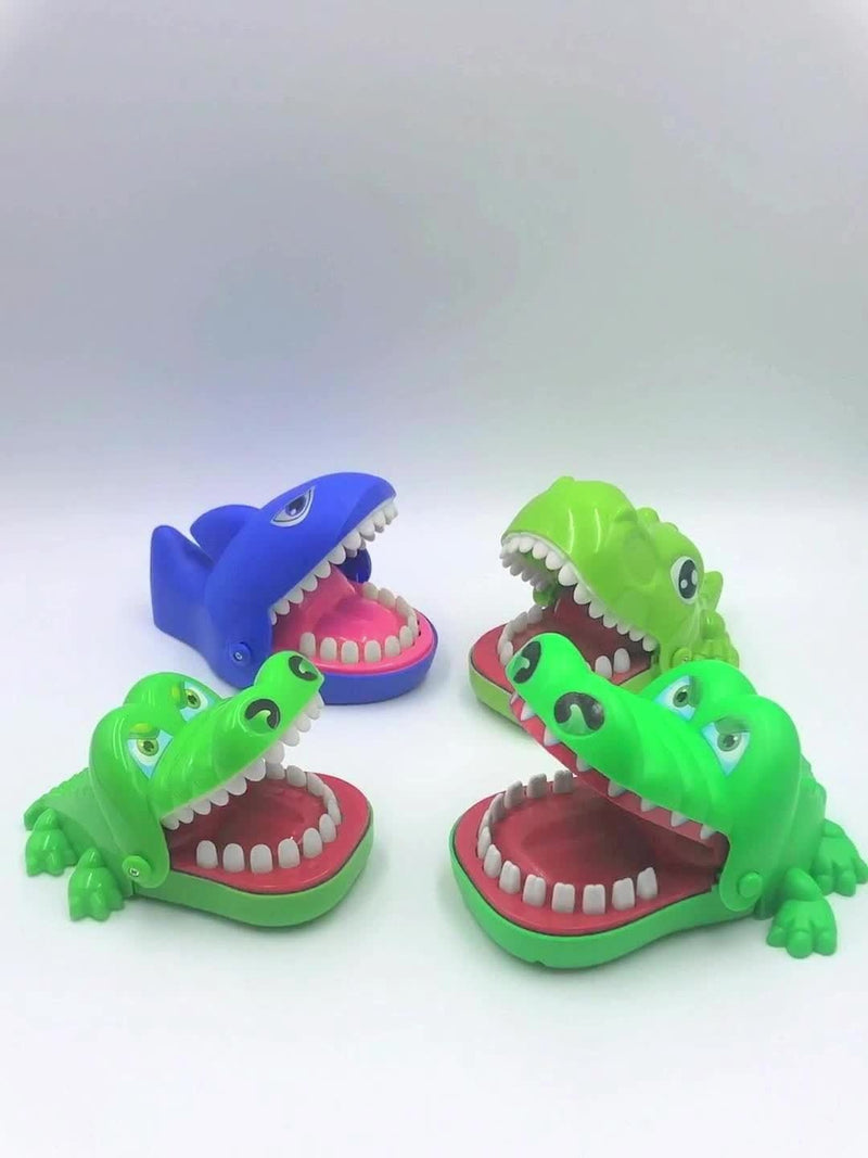 Brinquedo Interativo de Crocodilo para Morder os Dedos - Jogo Divertido de Puxar os Dentes para Crianças a partir de 3 Anos, Presente Perfeito para Festas e Natal