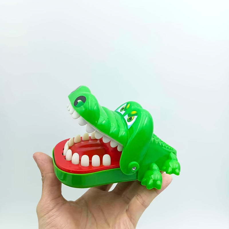 Brinquedo Interativo de Crocodilo para Morder os Dedos - Jogo Divertido de Puxar os Dentes para Crianças a partir de 3 Anos, Presente Perfeito para Festas e Natal