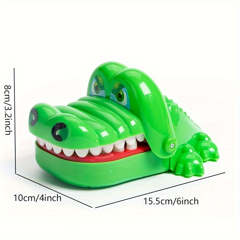 Brinquedo Interativo de Crocodilo para Morder os Dedos - Jogo Divertido de Puxar os Dentes para Crianças a partir de 3 Anos, Presente Perfeito para Festas e Natal