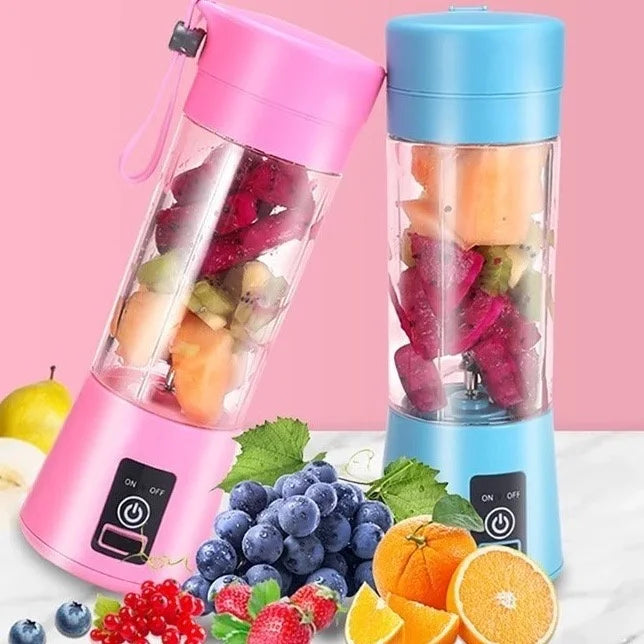 ALFA Mini Liquidificador Portátil Shake Take Juice Cup 6 Lâminas Recarregável Utilidade doméstica